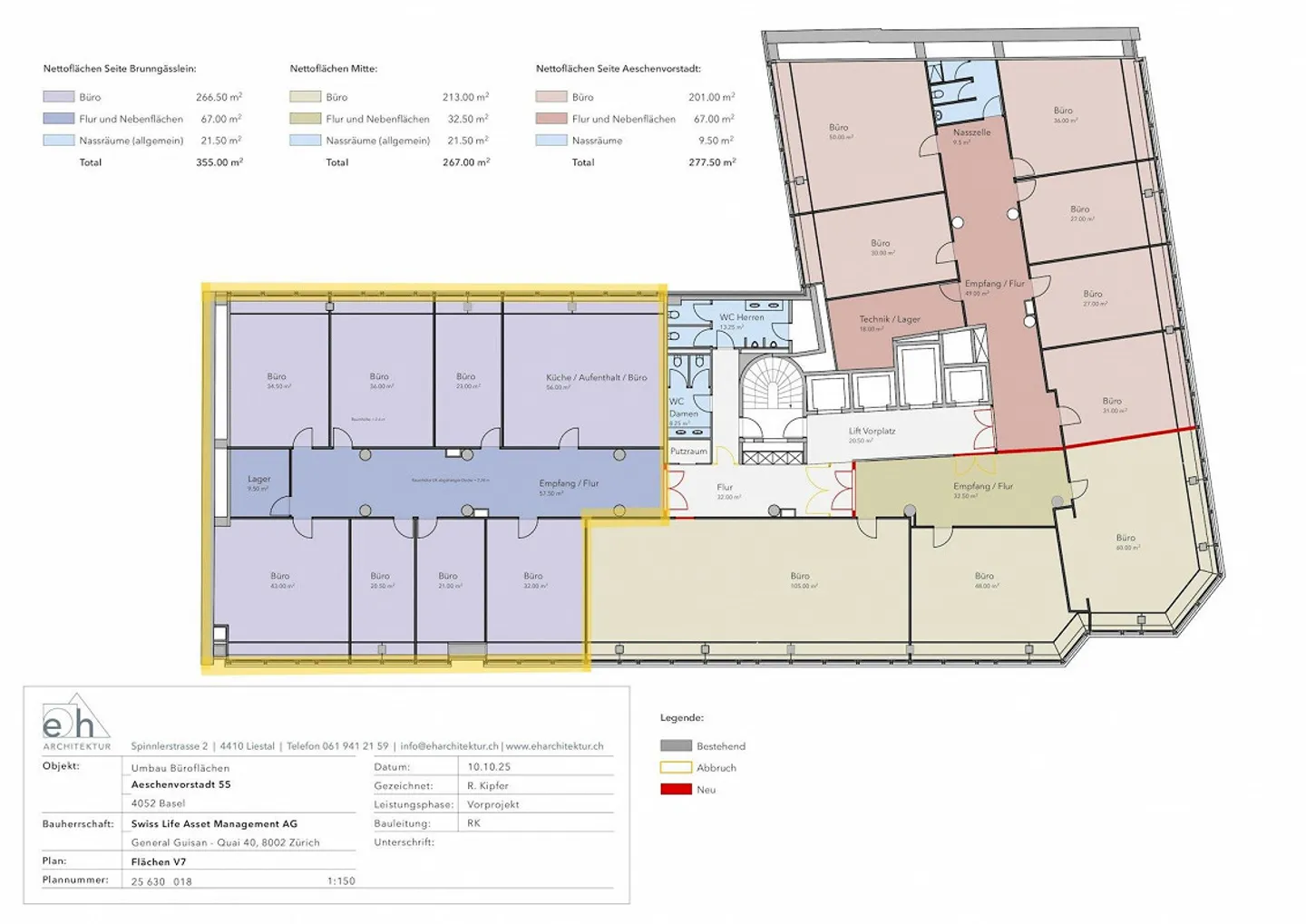 Spazio ufficio centrale ad Aeschenplatz - ideale per la tua attività - Foto 4 di 8