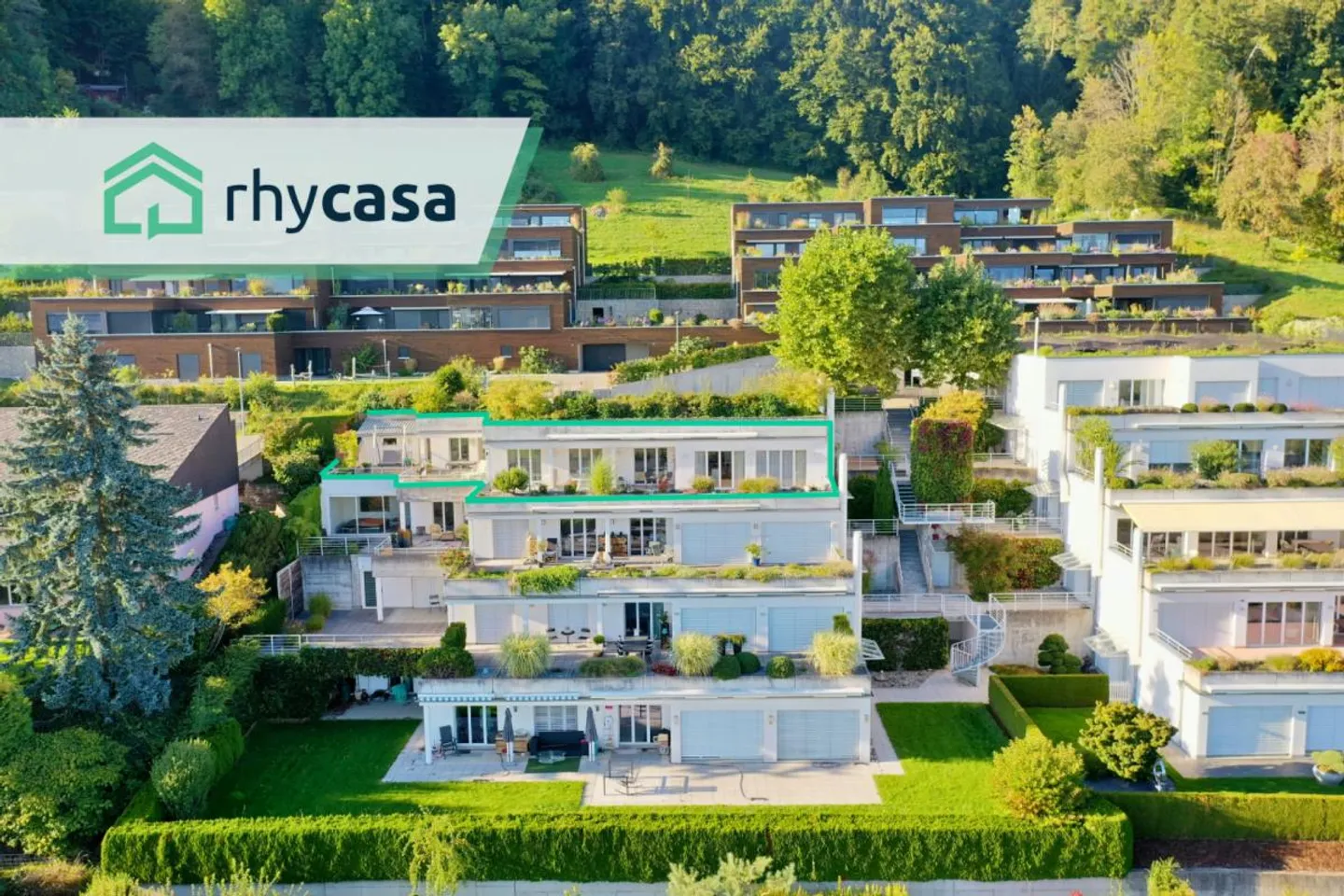Vivre avec une vue et du calme - Maison de terrasse spacieuse dans un emplacement ensoleillé - Photo 2 sur 13