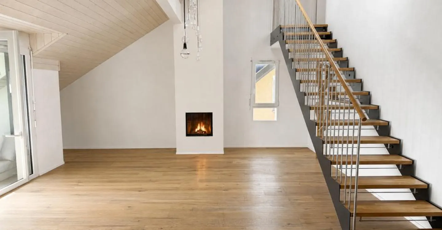 Séjour en double hauteur, 3 chambres de 17 à 18 m² et loft de 51 m² - Photo 3 of 12