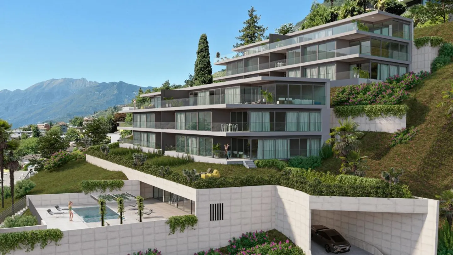 Magnificent 3.5 room dream? No, pure reality! With lake view, wellness and pool - Photo 10 of 10
