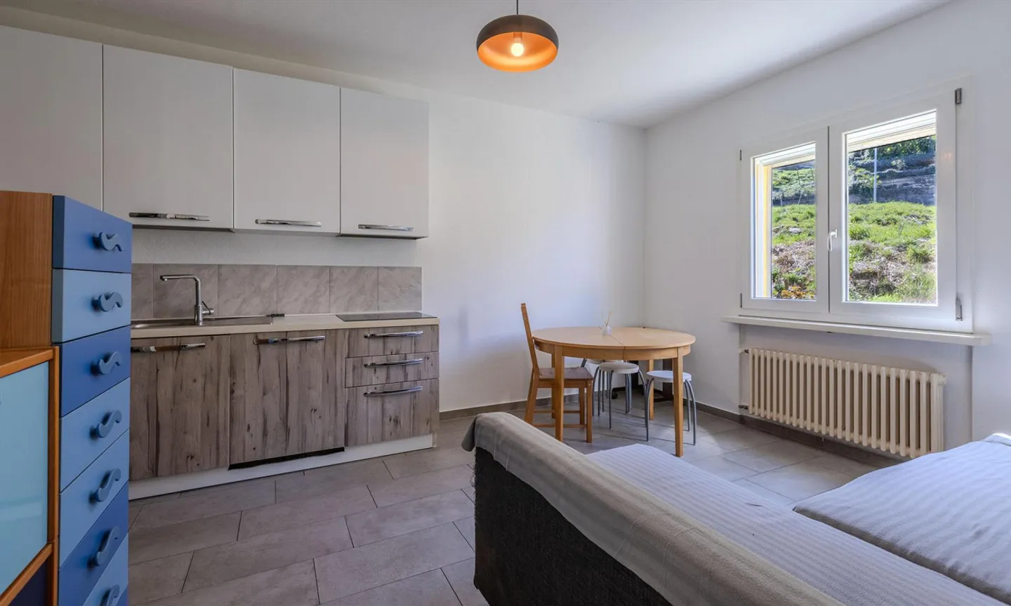 APPARTEMENT 2,5 PIÈCES RÉNOVÉ À CADENAZZO - Photo 1 sur 7