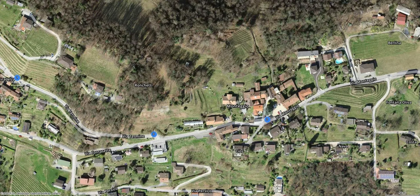 Sonniges Baugrundstück in Monteggio - Foto 15 von 16