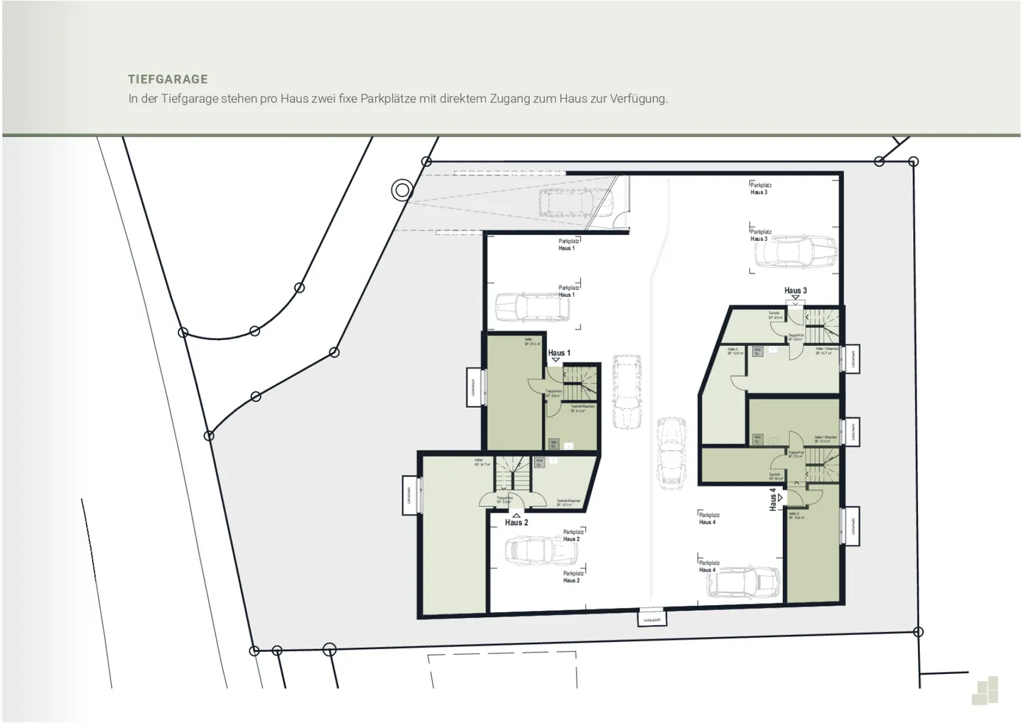 RESERVED: 4-Quarter Seengen: 4 Single-Family Homes with Garden and Underground Garage, SFH 3 - Photo 8 of 12