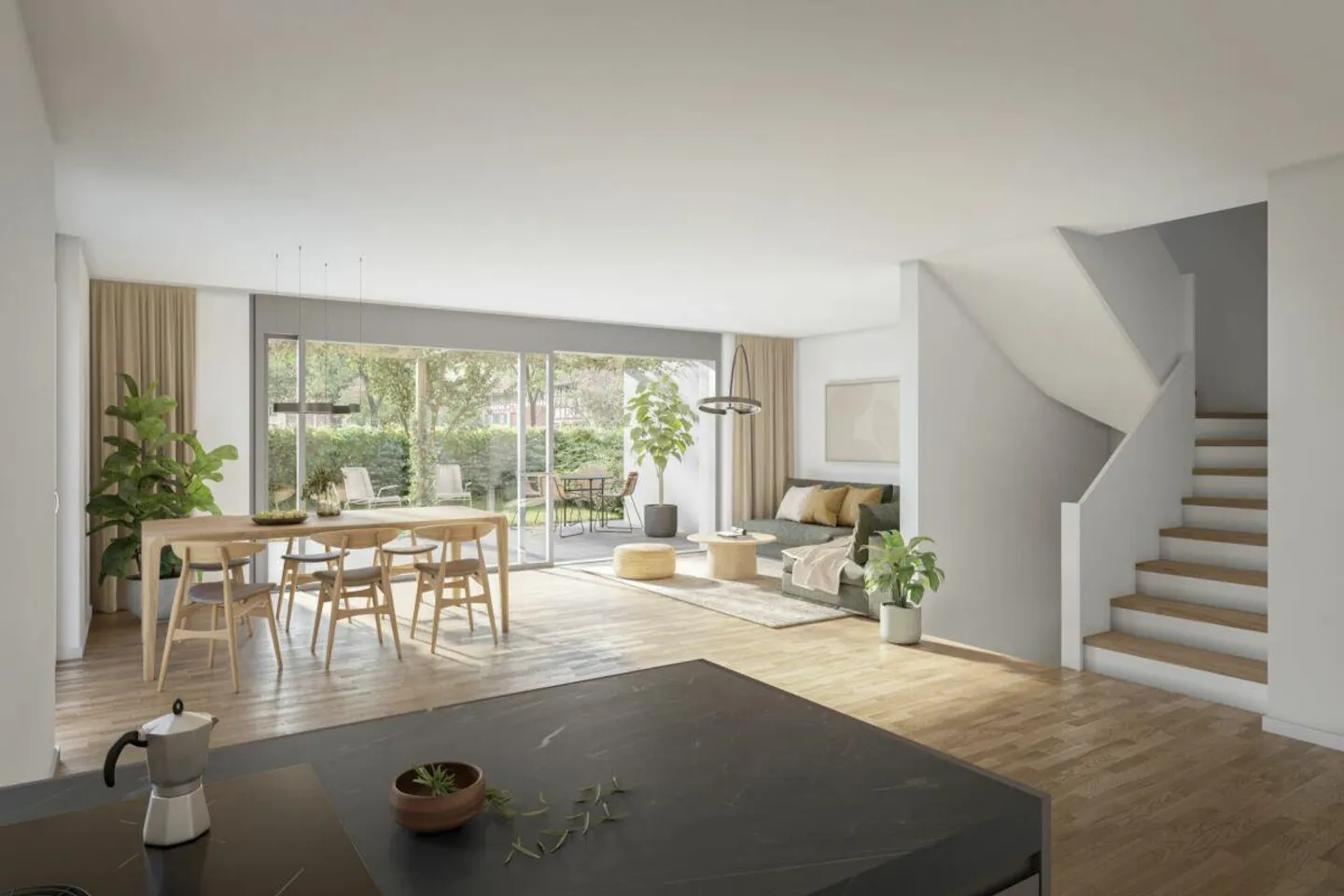 Maison individuelle de 5,5 pièces adaptée aux familles avec jardin douillet - Photo 10 sur 14