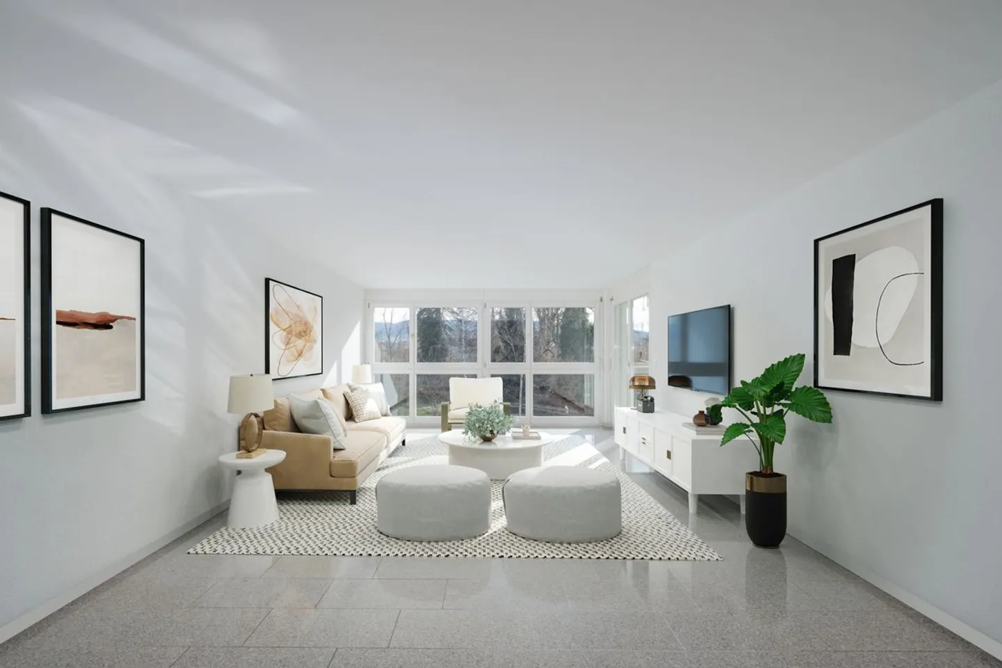 Modern 4½-Room Apartment - Photo 1 of 10