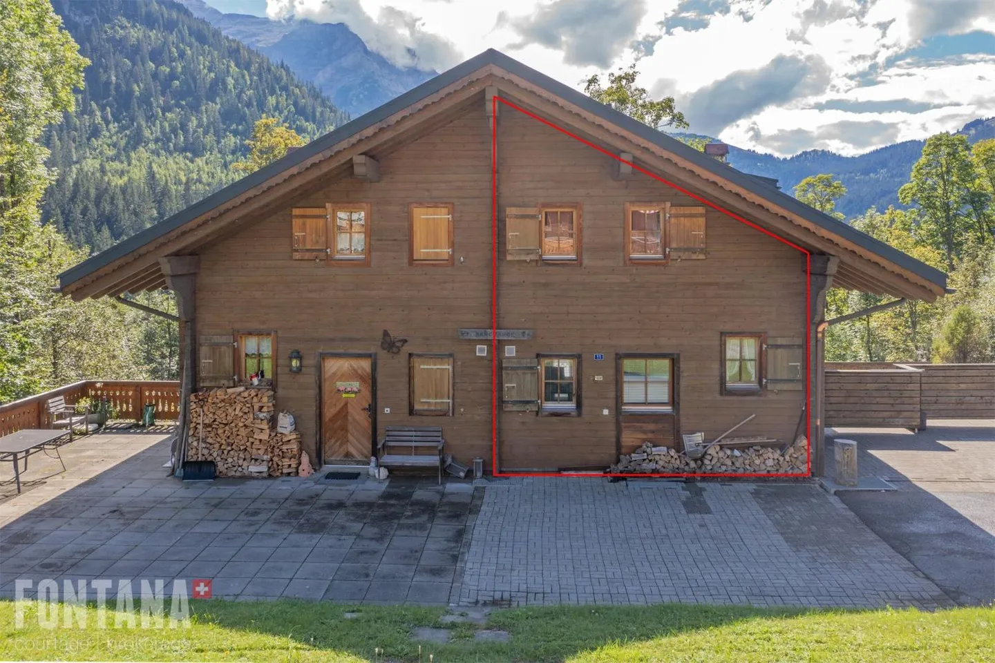 Chalet semi-détaché dans un triplex - La Marchande 2D, PPE Les Parchets - Photo 12 sur 13