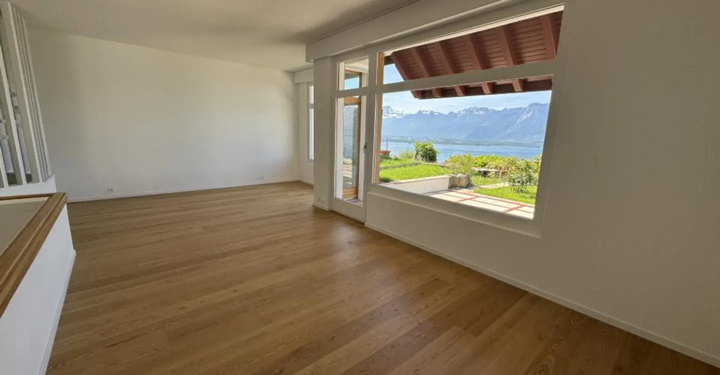 Semi-Detached Villa of 165 m² – 270° Panoramic View of Lake Geneva | Montreux - Photo 5 of 15
