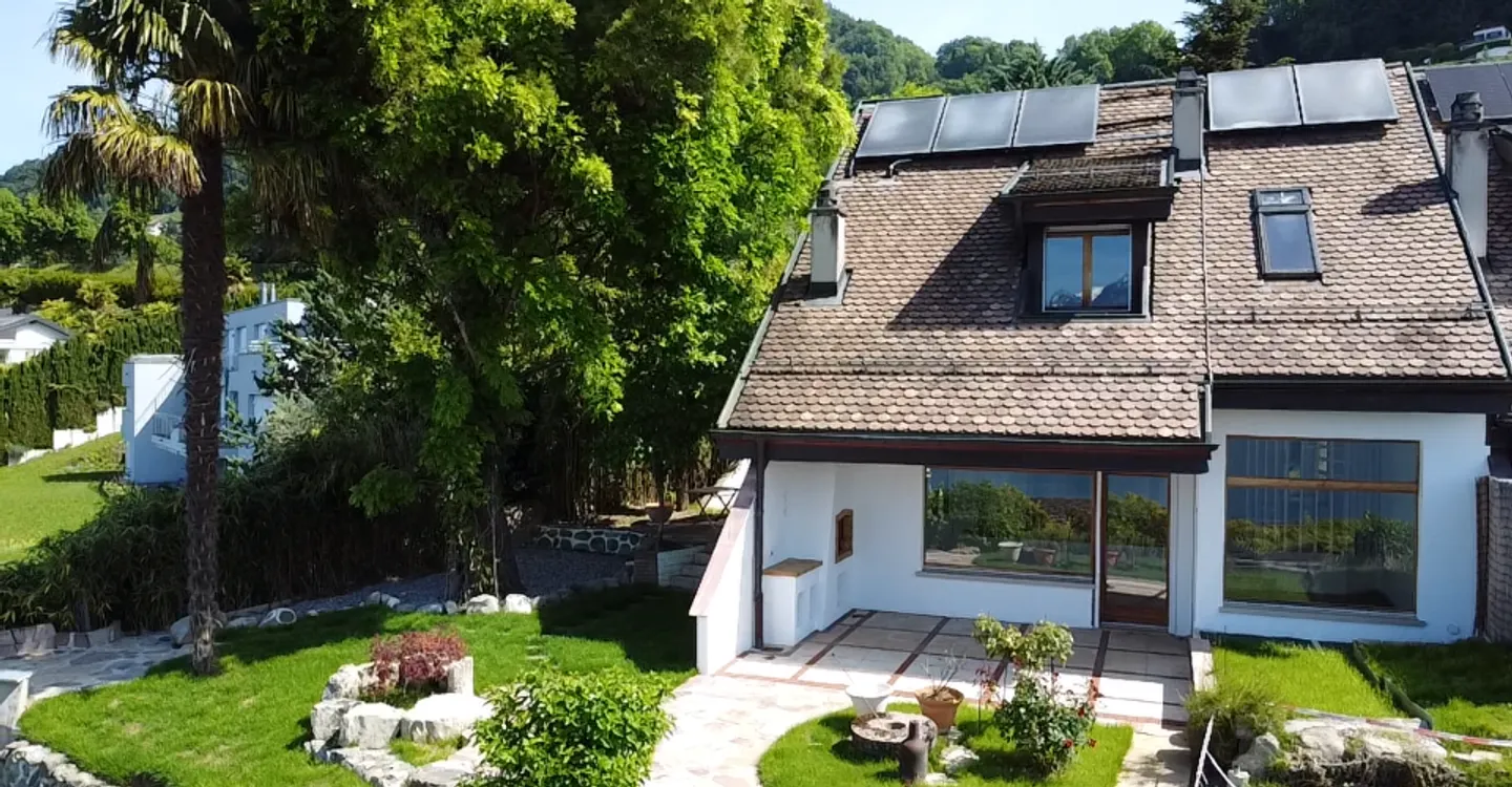 Semi-Detached Villa of 165 m² – 270° Panoramic View of Lake Geneva | Montreux - Photo 14 of 15