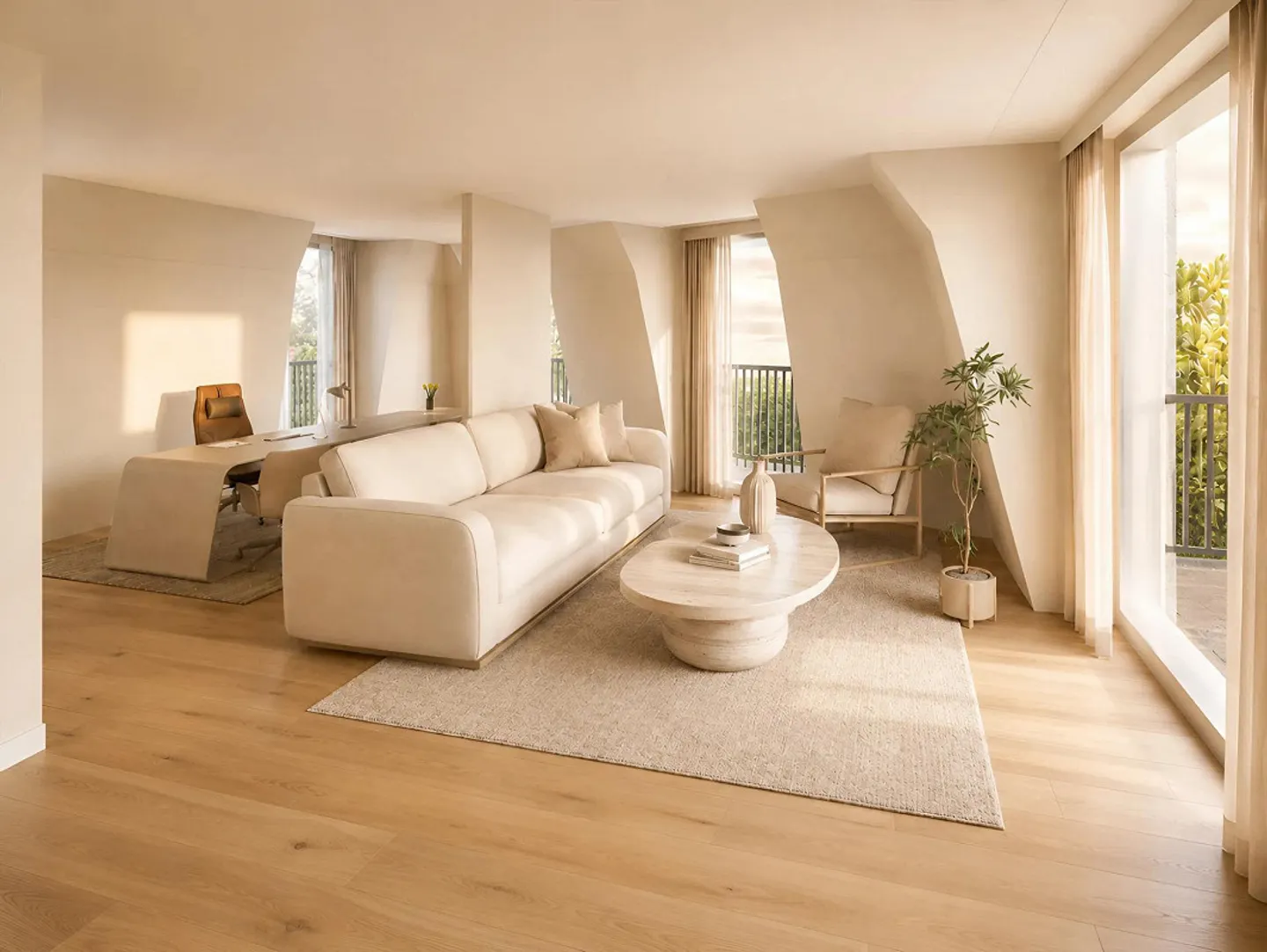 Modernes Attikawohnung in Lausanne - Foto 6 von 15