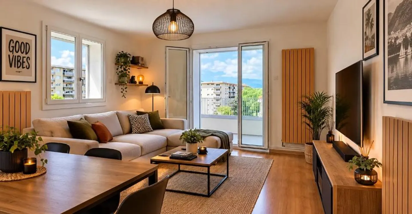 Bright apartment with balcony - Photo 2 of 4