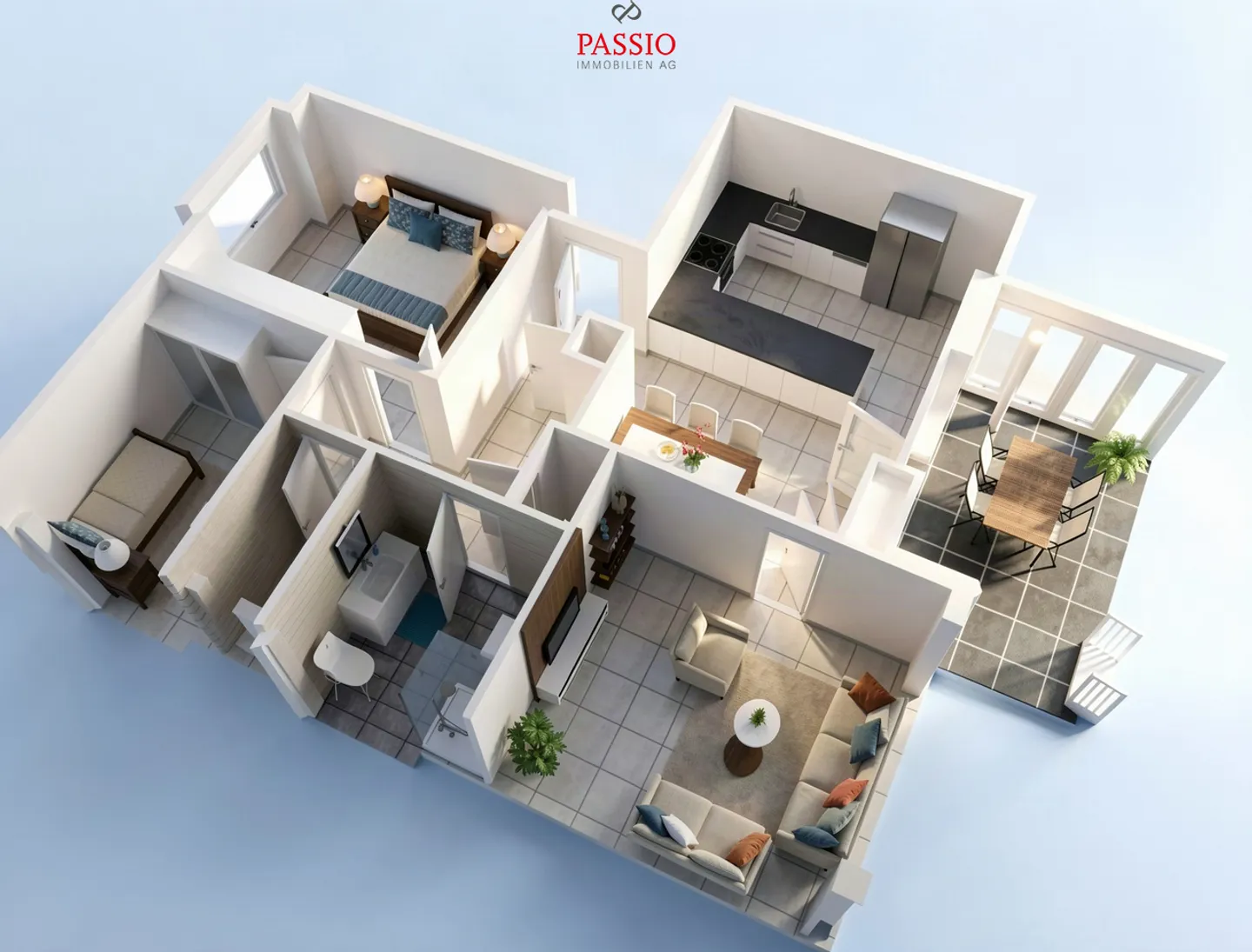 Charmant appartement 4 pièces à Biel - Photo 13 sur 25