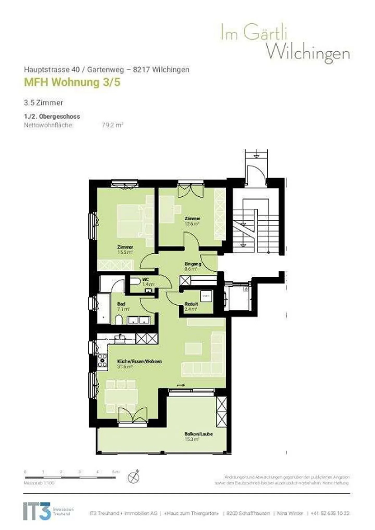 Appartements locatifs neufs à Wilchingen - Im Gärtli - Photo 7 sur 7