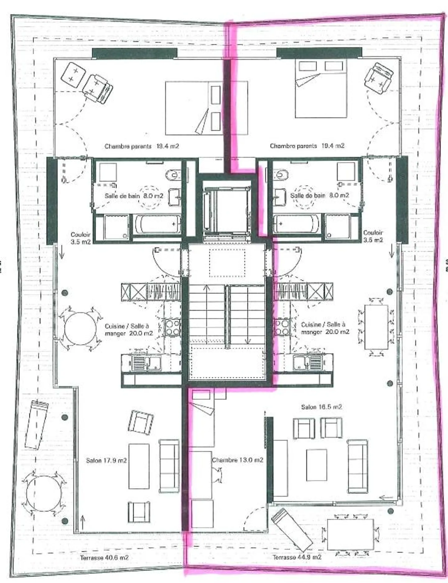 Magnificent 3.5-room apartment in Lausanne - Photo 2 of 2