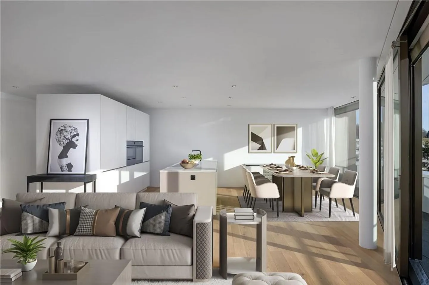 Luxuswohnung mit Seeblick - Foto 2 von 9
