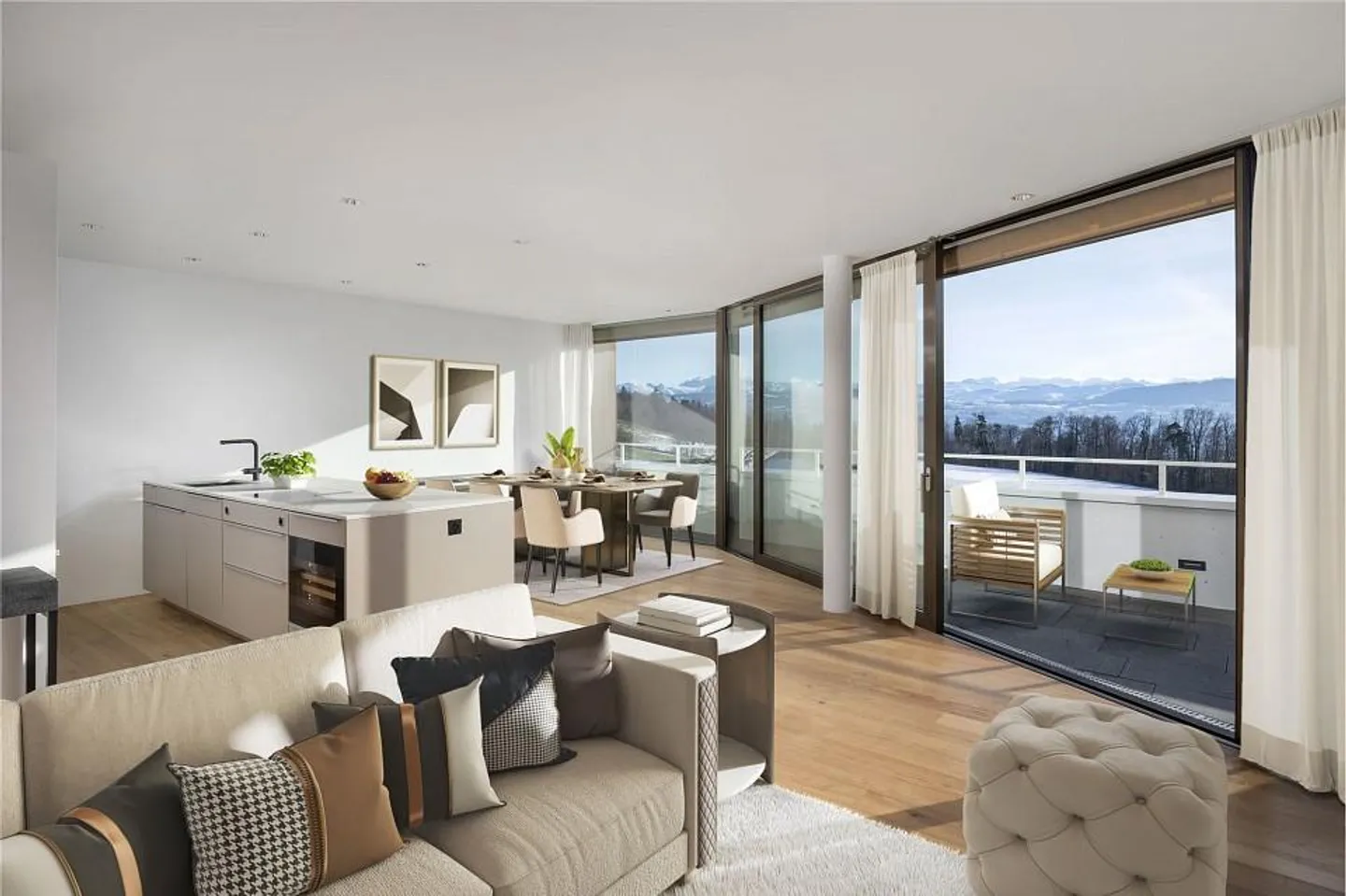 Luxuswohnung mit Seeblick - Foto 1 von 9