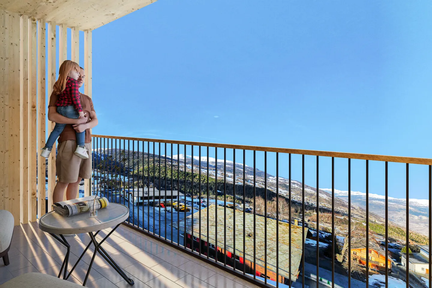 Nuovo HASOL a Bürchen con appartamenti in affitto da 1,5 a 5,5 stanze - Foto 11 di 13