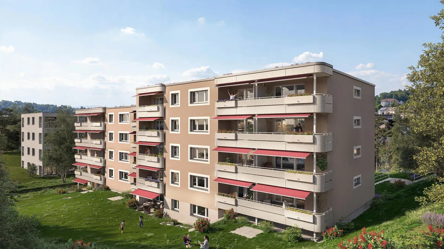 3.5-room apartment in Oberwil - Urban living, natural life - Photo 1 of 1