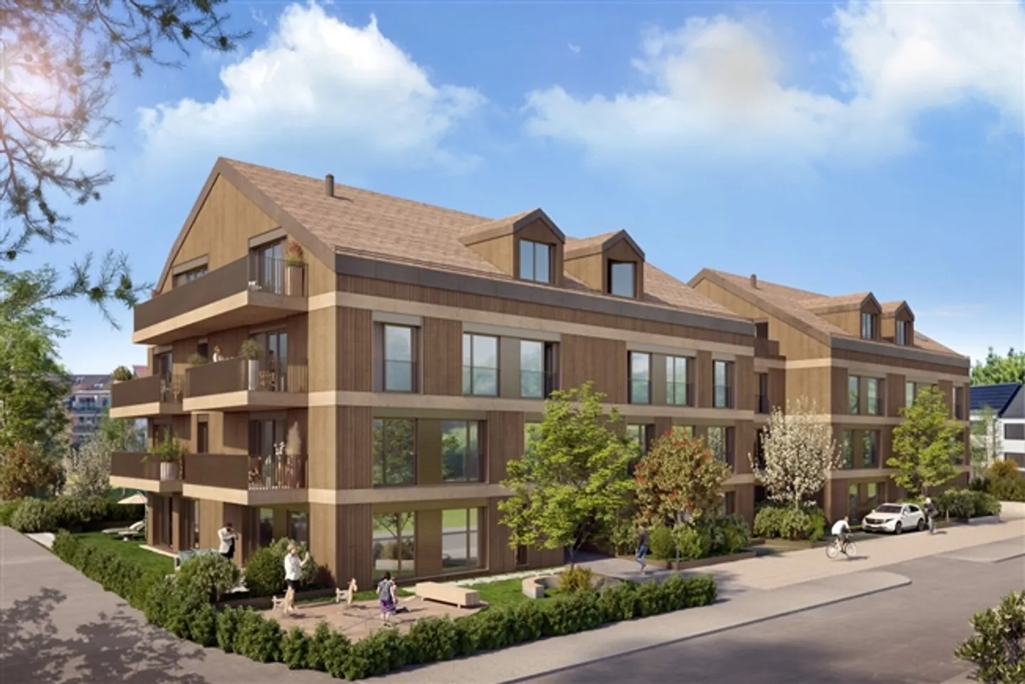 «ZU VERKAUFEN OFF-PLAN-WOHNUNG 4,5 STÜCK (121 M2 PSA) IM 1. STOCK» - Foto 4 von 11