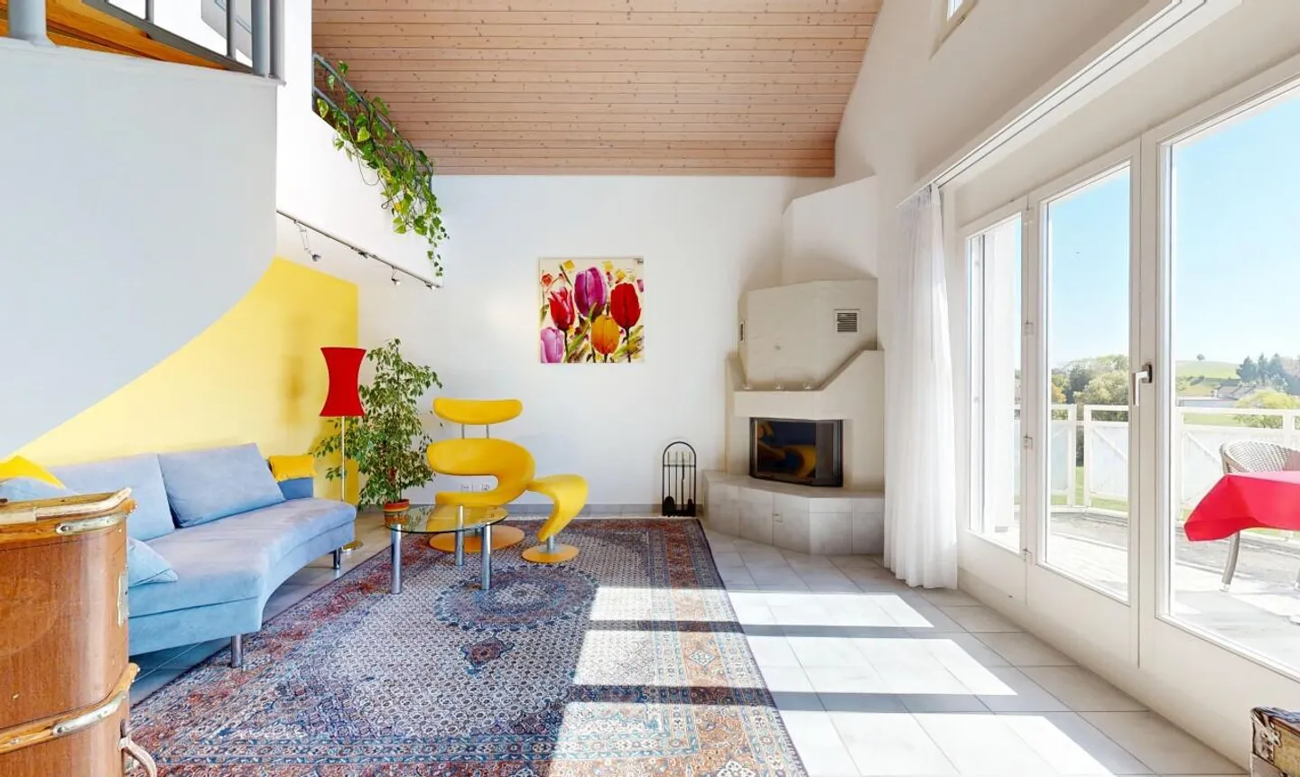 Sonniges Duplex mit traumhafter Aussicht - Foto 2 von 11