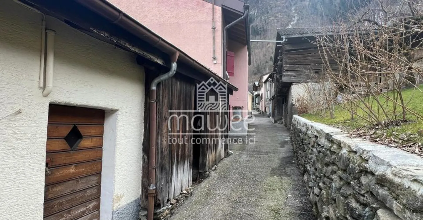 Historische Scheune zu transformieren - Zentrum von Brocard (Martigny-Croix) - Foto 1 von 5