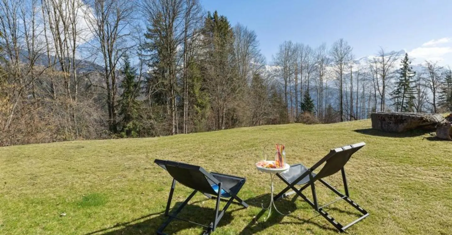 Magnifico 4.5p camino, giardino privato, vista, 2 parcheggi - Foto 4 di 12