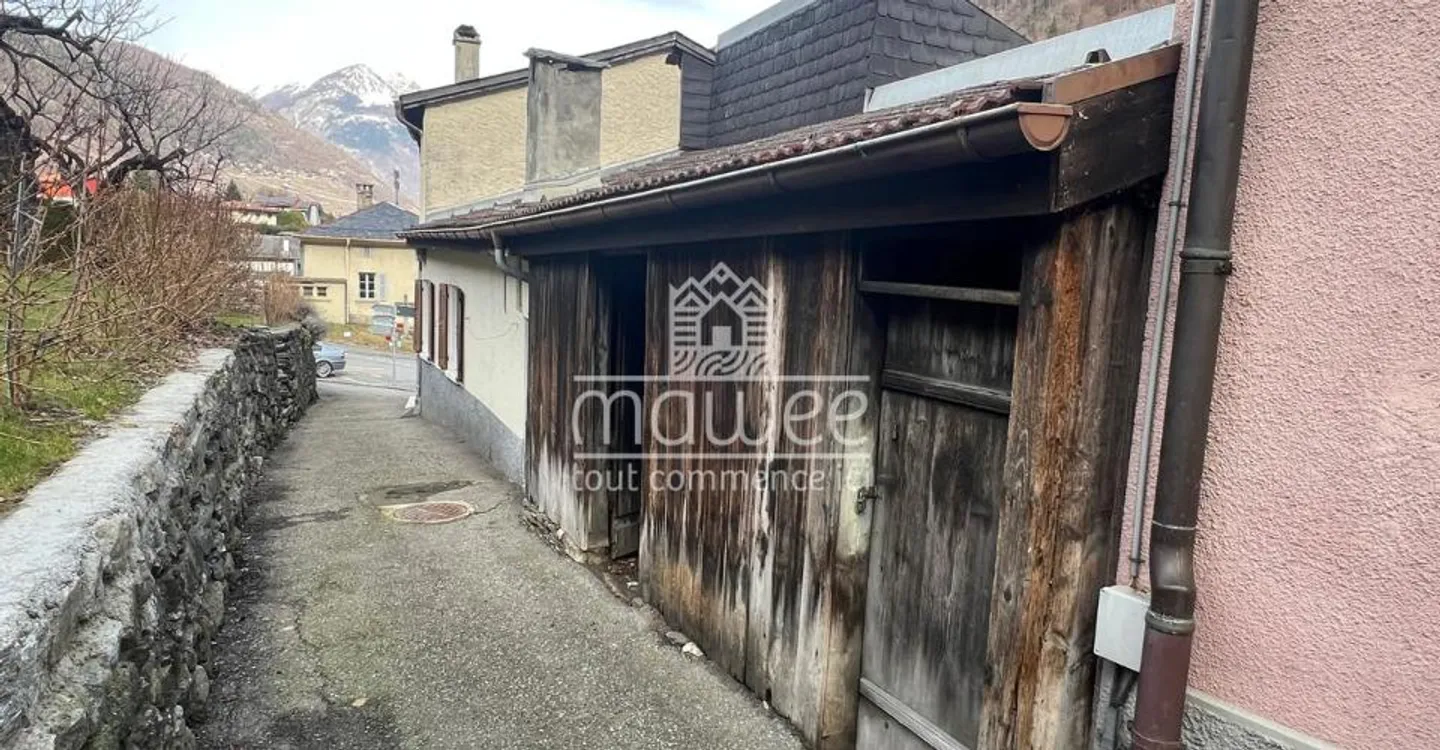 Historische Scheune zu transformieren - Zentrum von Brocard (Martigny-Croix) - Foto 4 von 5