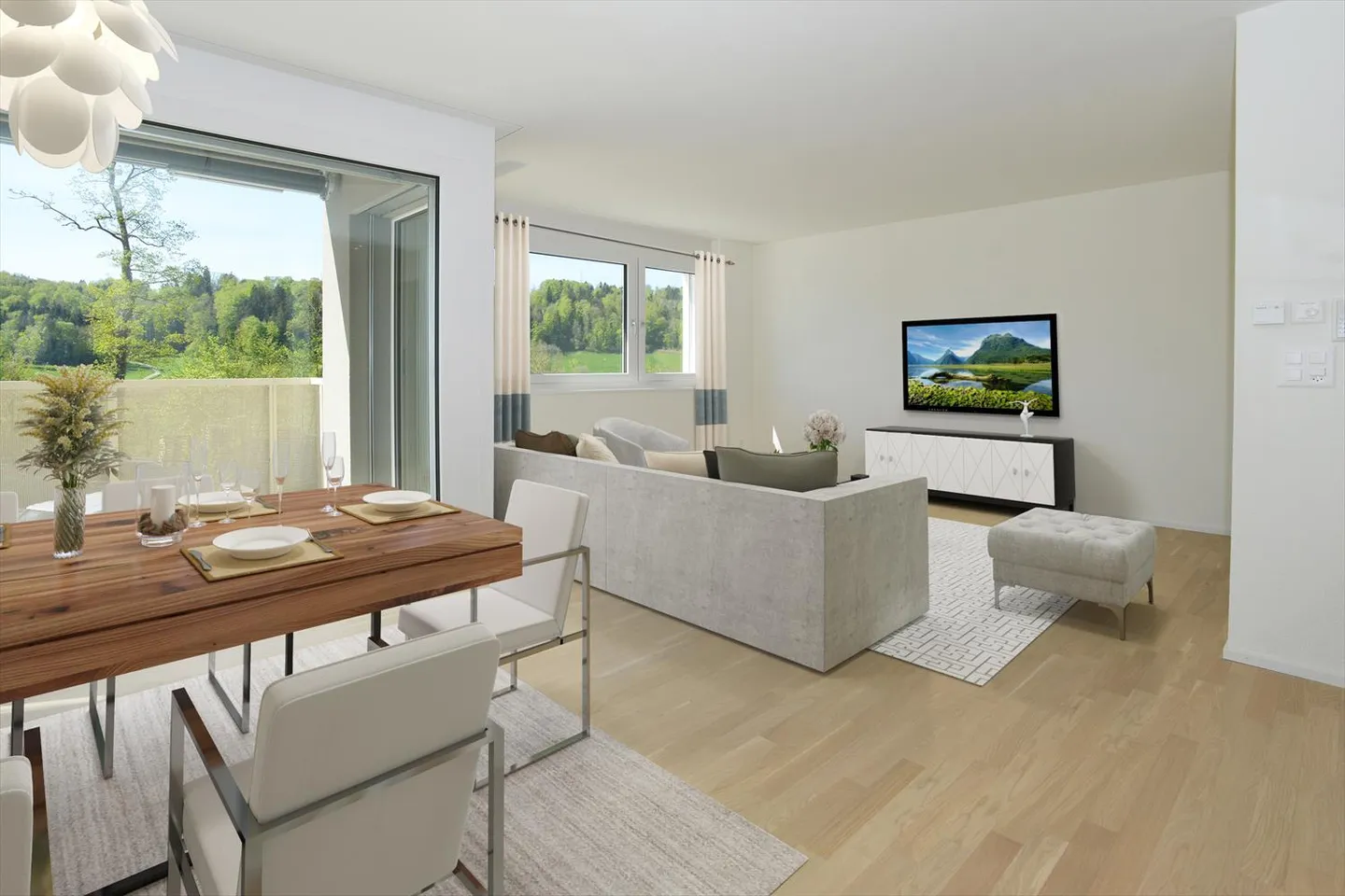 Louer sans dépôt - Bel appartement dans un endroit calme - Photo 3 sur 10