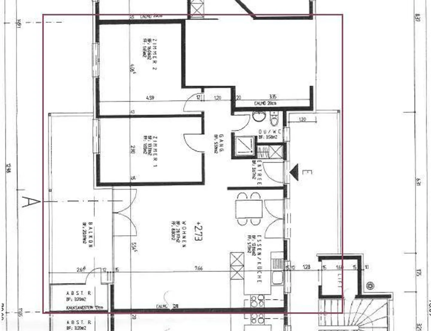 Appartamento centrale di 3,5 stanze in affitto! - Foto 9 di 9