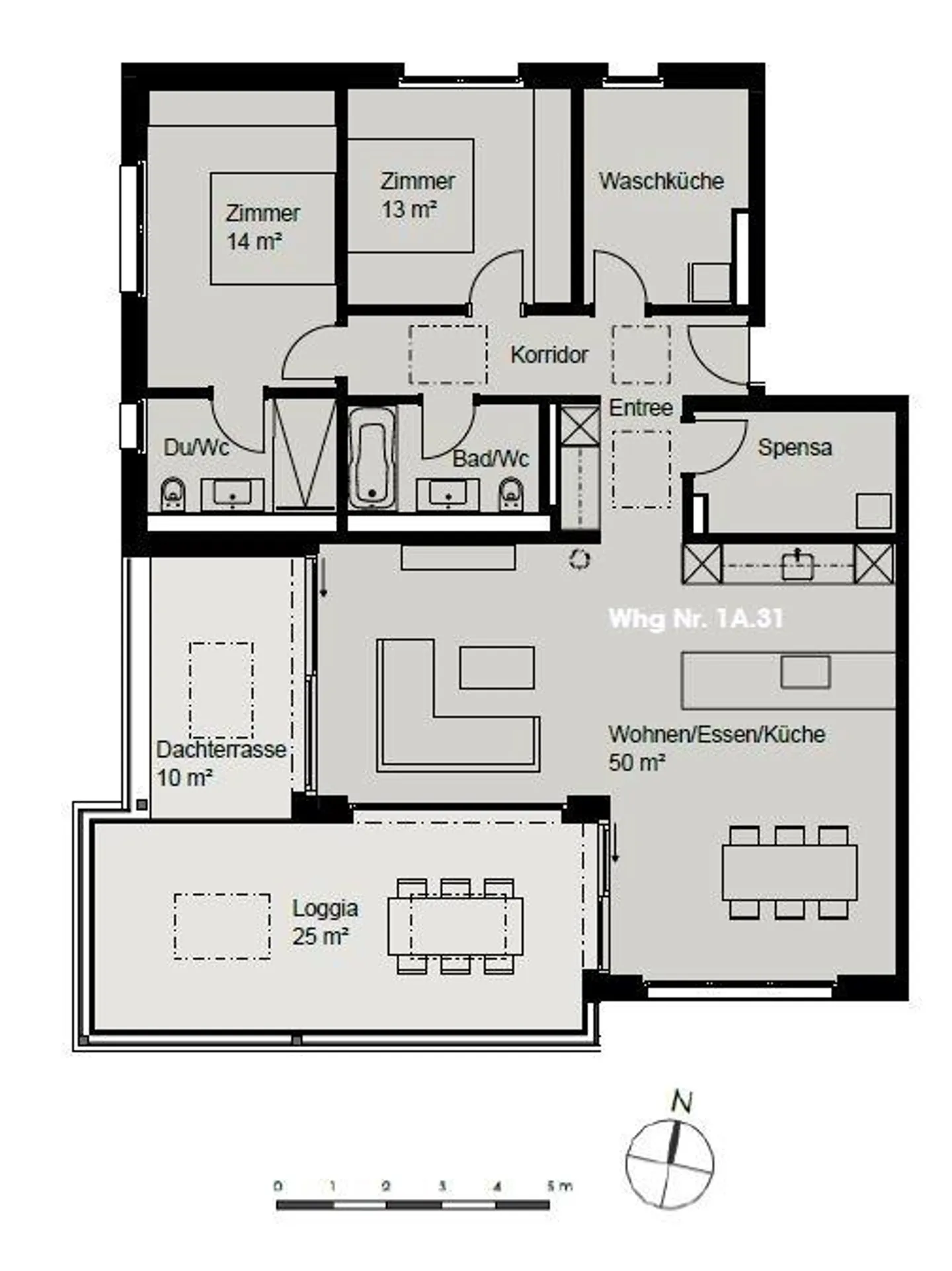 3 1/2-ZW BEGONIE NR. 1B.31 - SECOND HOME, NEW BUILD - Photo 9 of 9