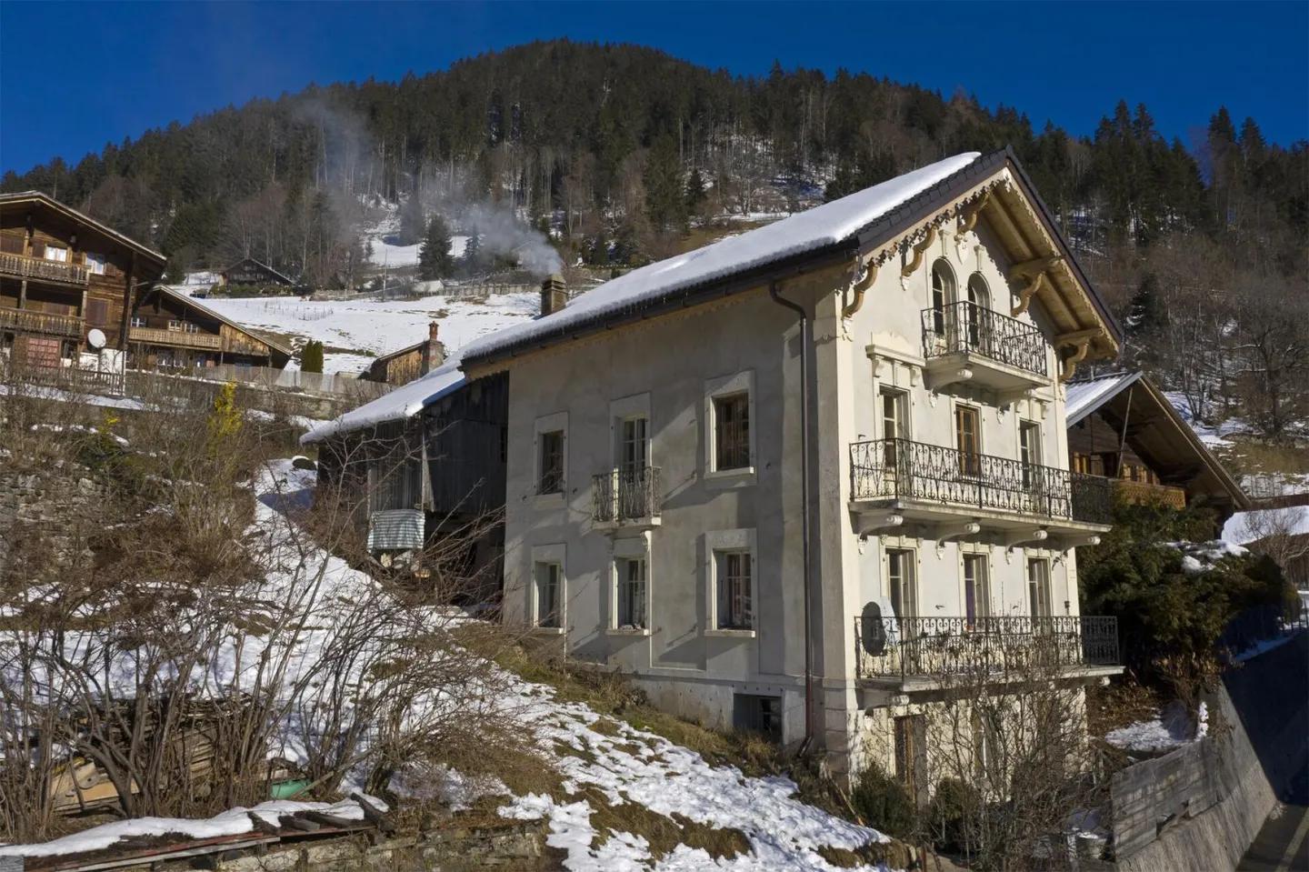 Dorfhaus mit 9,5 Zimmern in Sépey - Foto 2 von 13