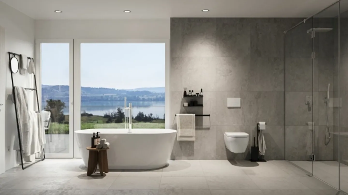 Planung von Terrassenwohnungen an bester Lage (ehm.Villa) ca. 300 m Luftlinie zum schönen Hallwilersee in 5706 Boniswil - Foto 4 von 7