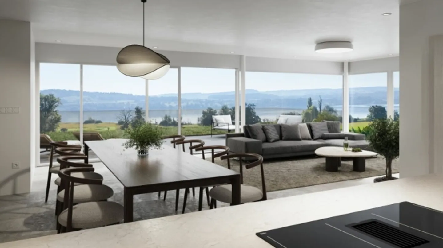 Planung von Terrassenwohnungen an bester Lage (ehm.Villa) ca. 300 m Luftlinie zum schönen Hallwilersee in 5706 Boniswil - Foto 5 von 7