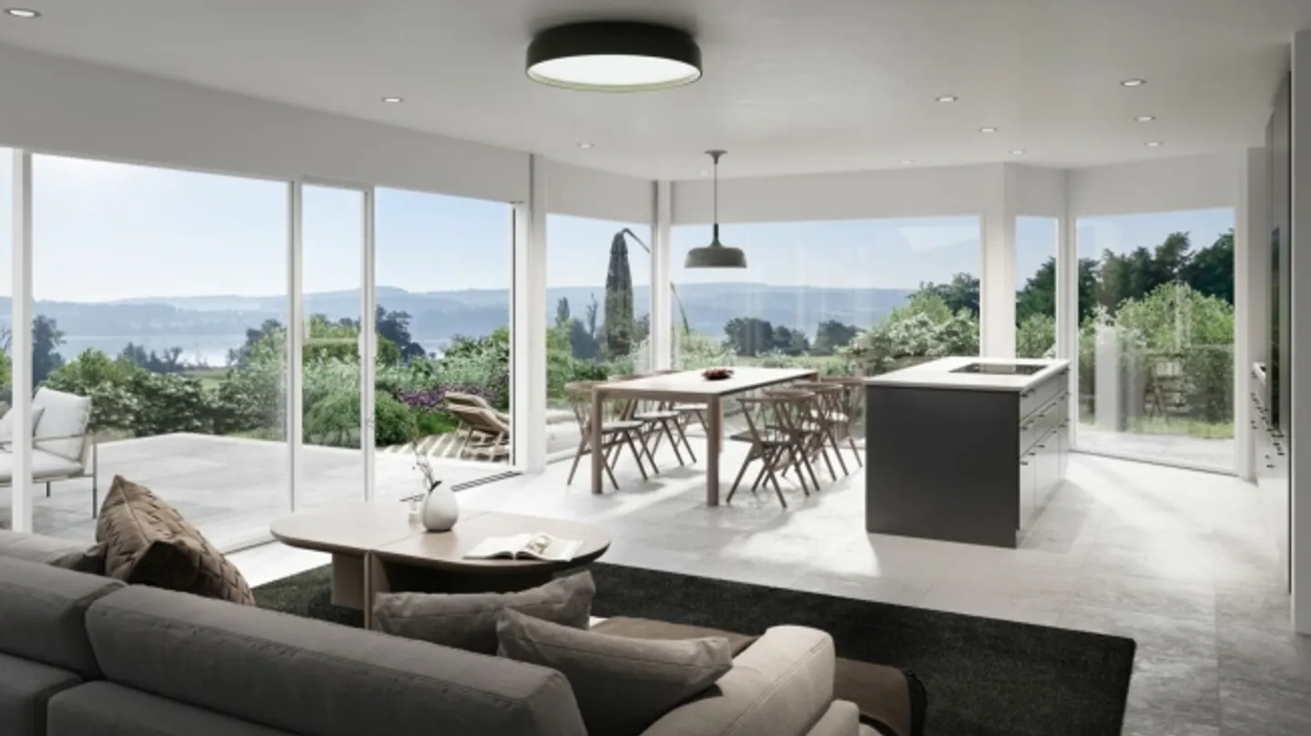 Planung von Terrassenwohnungen an bester Lage (ehm.Villa) ca. 300 m Luftlinie zum schönen Hallwilersee in 5706 Boniswil - Foto 6 von 7