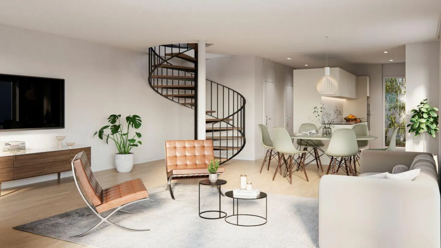 Panoramaview - Neubau 3 Doppeleinfamilienhäuser in Neuenegg - Foto 4 von 12