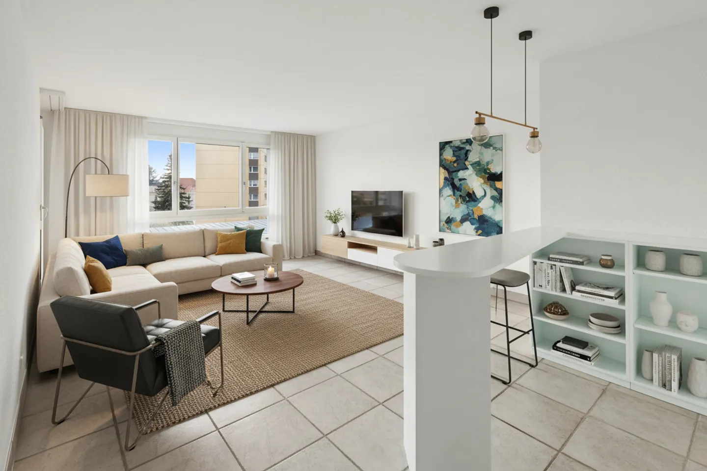 Lumière, Espace & Confort - Appartement avec Double Balcon - Photo 1 sur 1