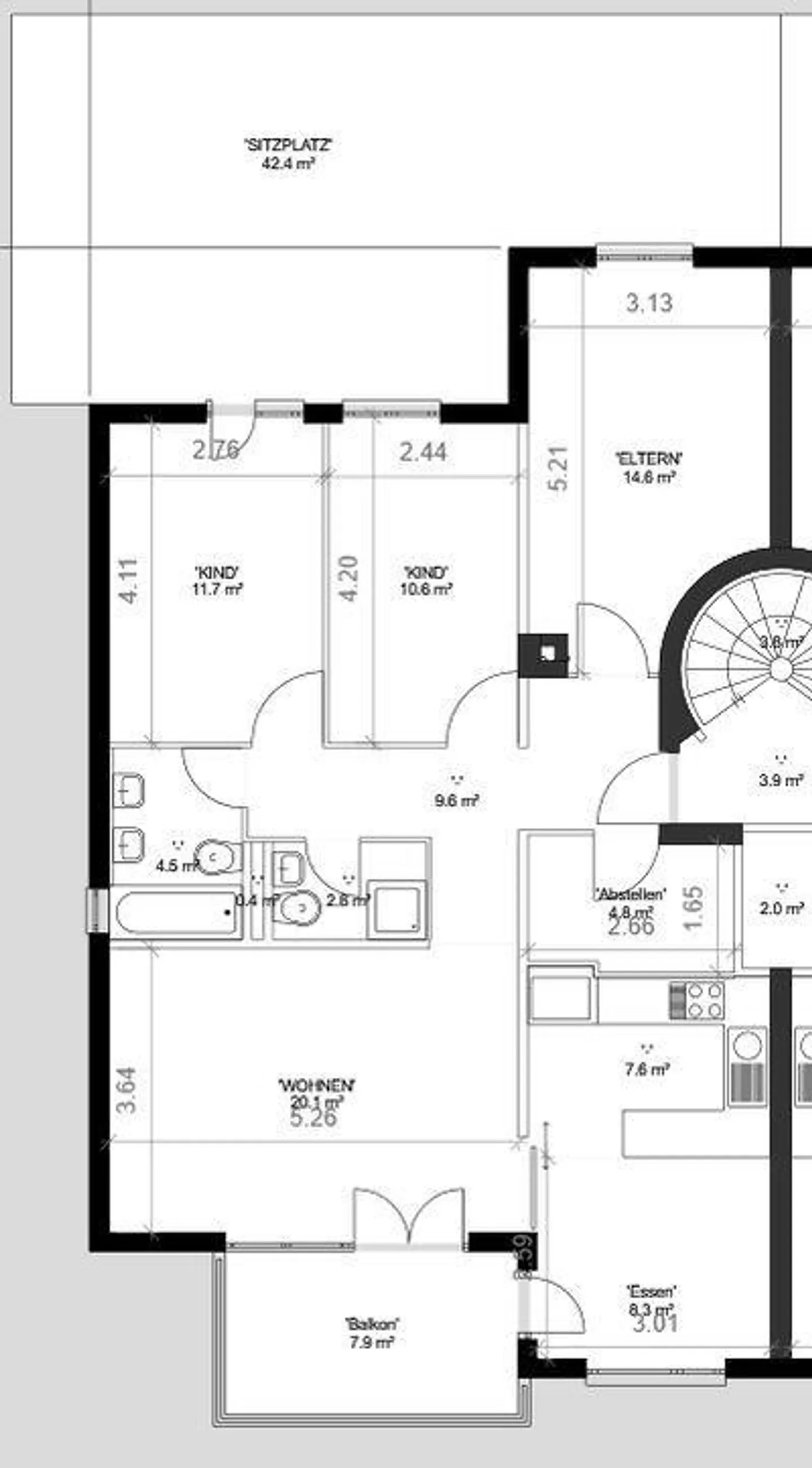 Belle appartement de 4.5 pièces avec coin jardin - Photo 11 sur 11