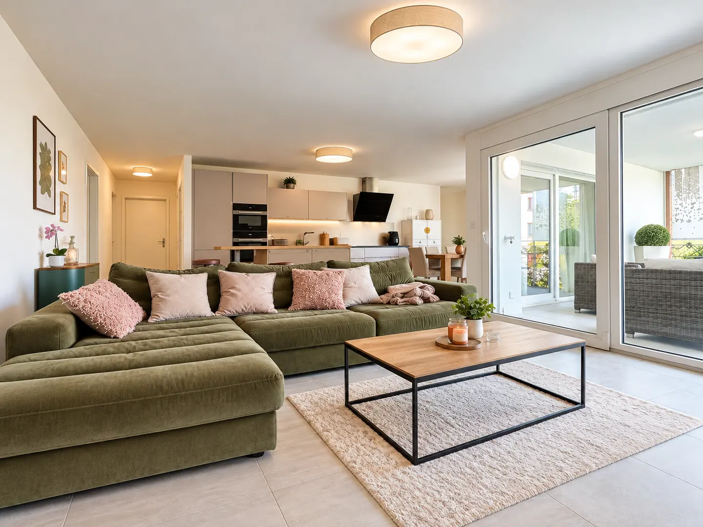 Magnifique appartement contemporain avec vastes terrasses et jardin privatif - Photo 1 of 13