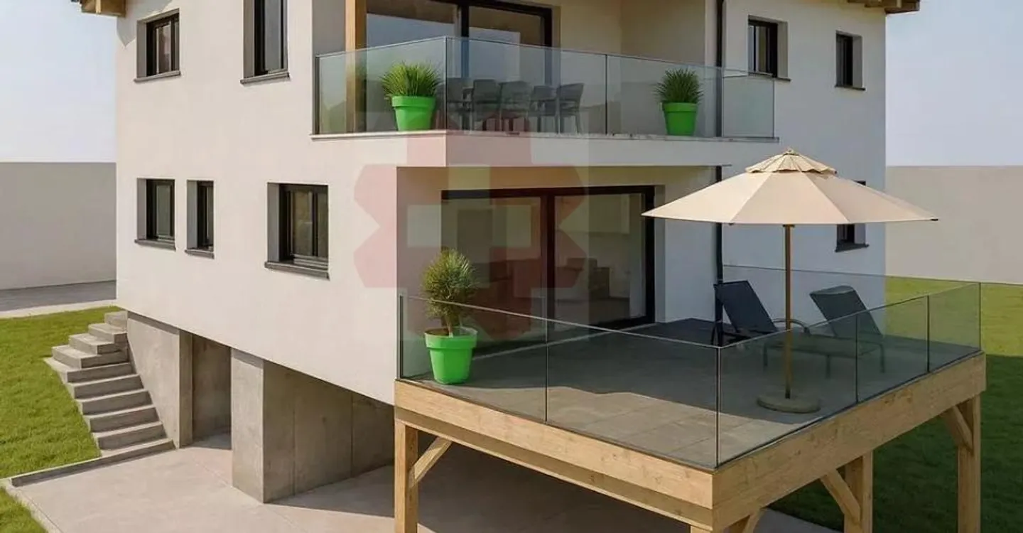 Appartement spacieux avec terrasse - Photo 1 sur 6