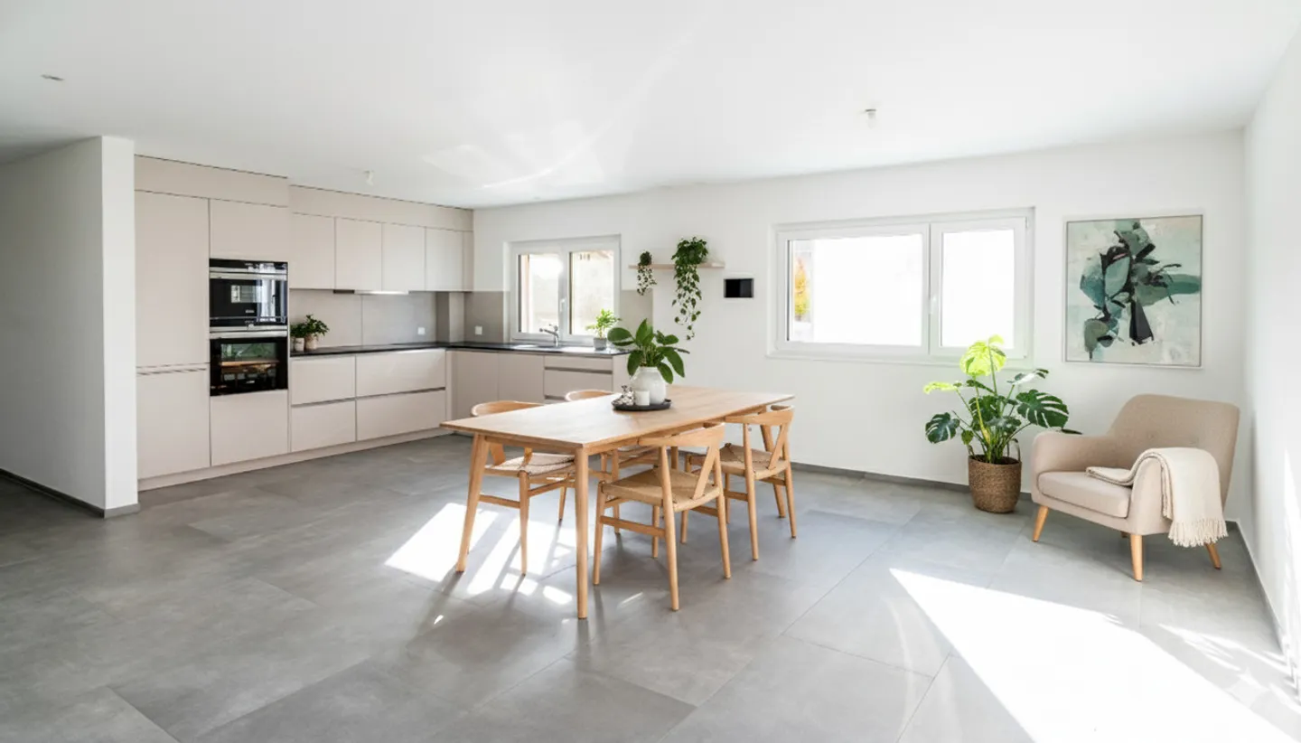 Appartement neuf de 3.5 pces avec jardin parivatif - Photo 2 sur 8