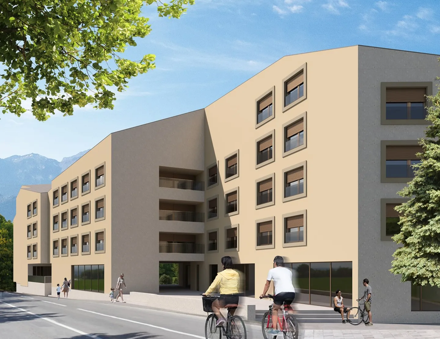 Neue Promotion Domaine de Vouvry - Neue 2,5-Zimmer-Wohnung Los A36 - Foto 3 von 7