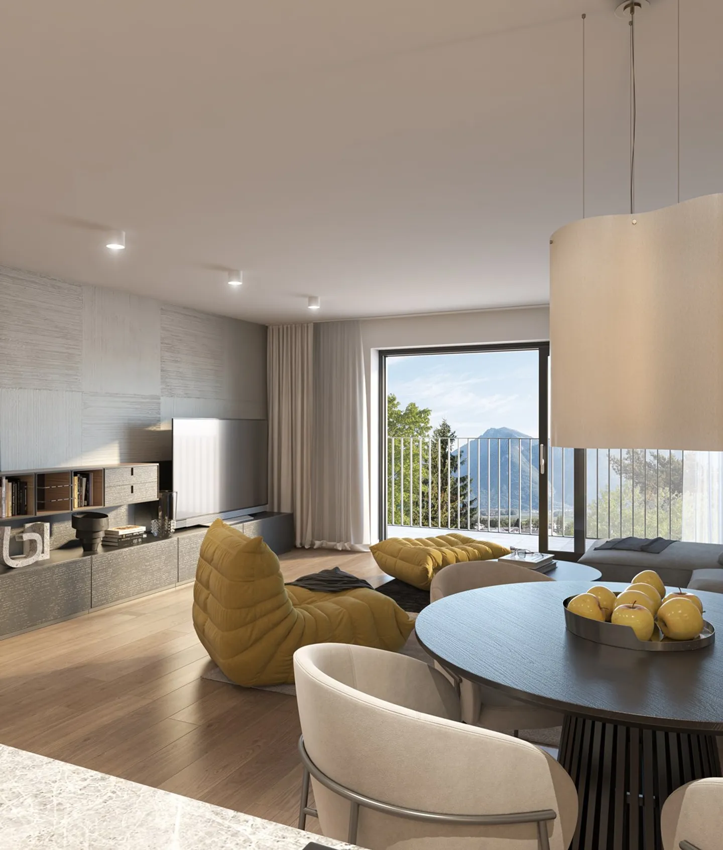 Neue Promotion Domaine de Vouvry - Neue 2,5-Zimmer-Wohnung Los A36 - Foto 4 von 7