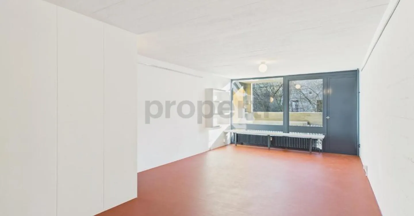 Living in an Icon of Swiss Architecture | Unique 4.5-Room Maisonette Apartment in the Listed Atelier-5 Ensemble in Flamatt - Photo 1 of 12