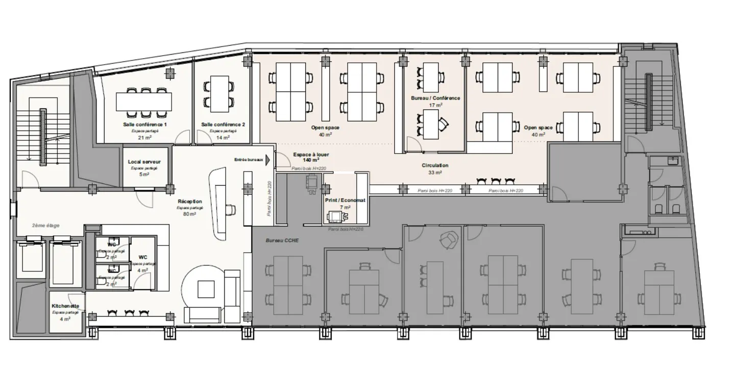 Spazio Ufficio Centrale a Ginevra - Foto 6 di 6