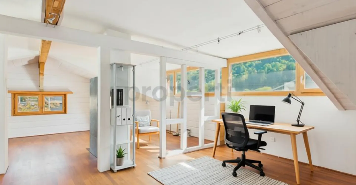 Due unità abitative separate, stufe in steatite accoglienti e grande atelier in soffitta! - Foto 6 di 9