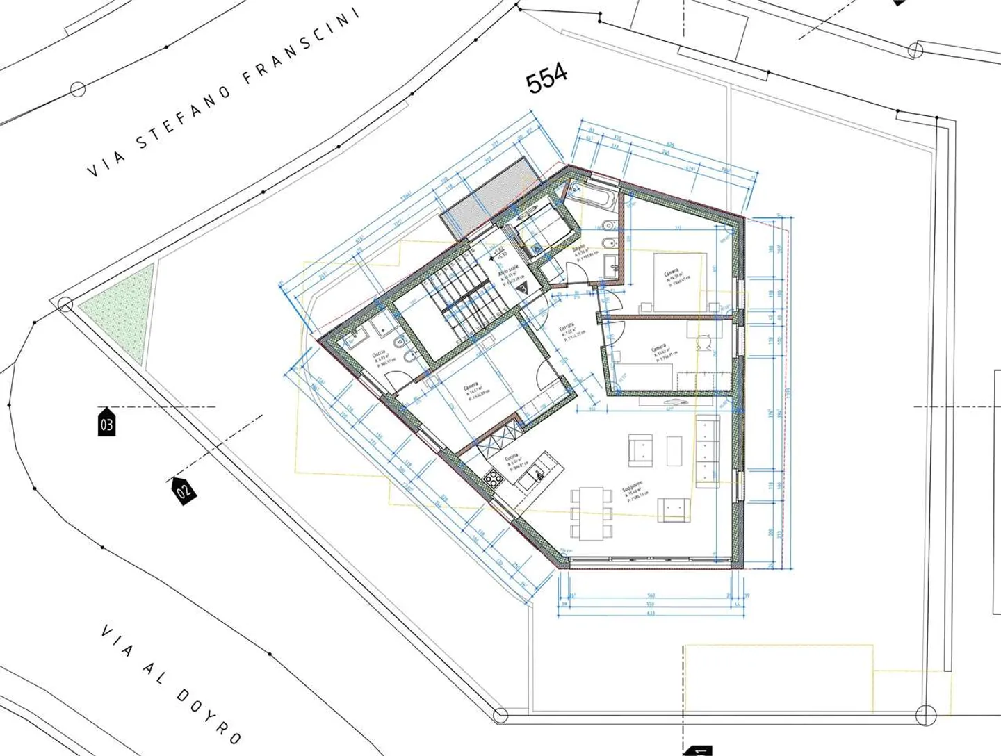 Melide - moderno appartamento di 4,5 stanze con vista lago e giardino sul tetto - Foto 13 di 13