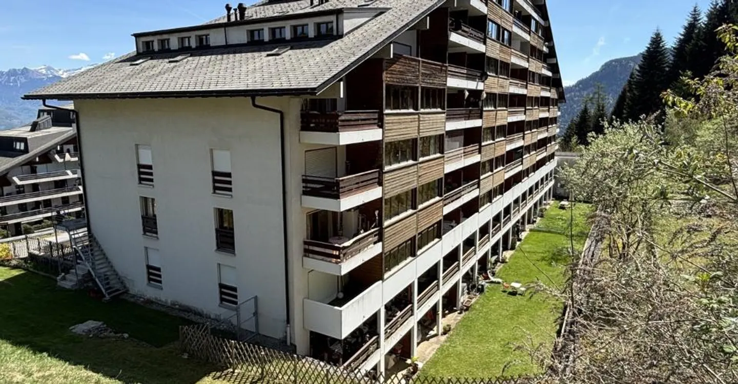 2001-MV. Torgon. Charmant appartement de 2.5 pièces avec terrasse - Photo 1 sur 11