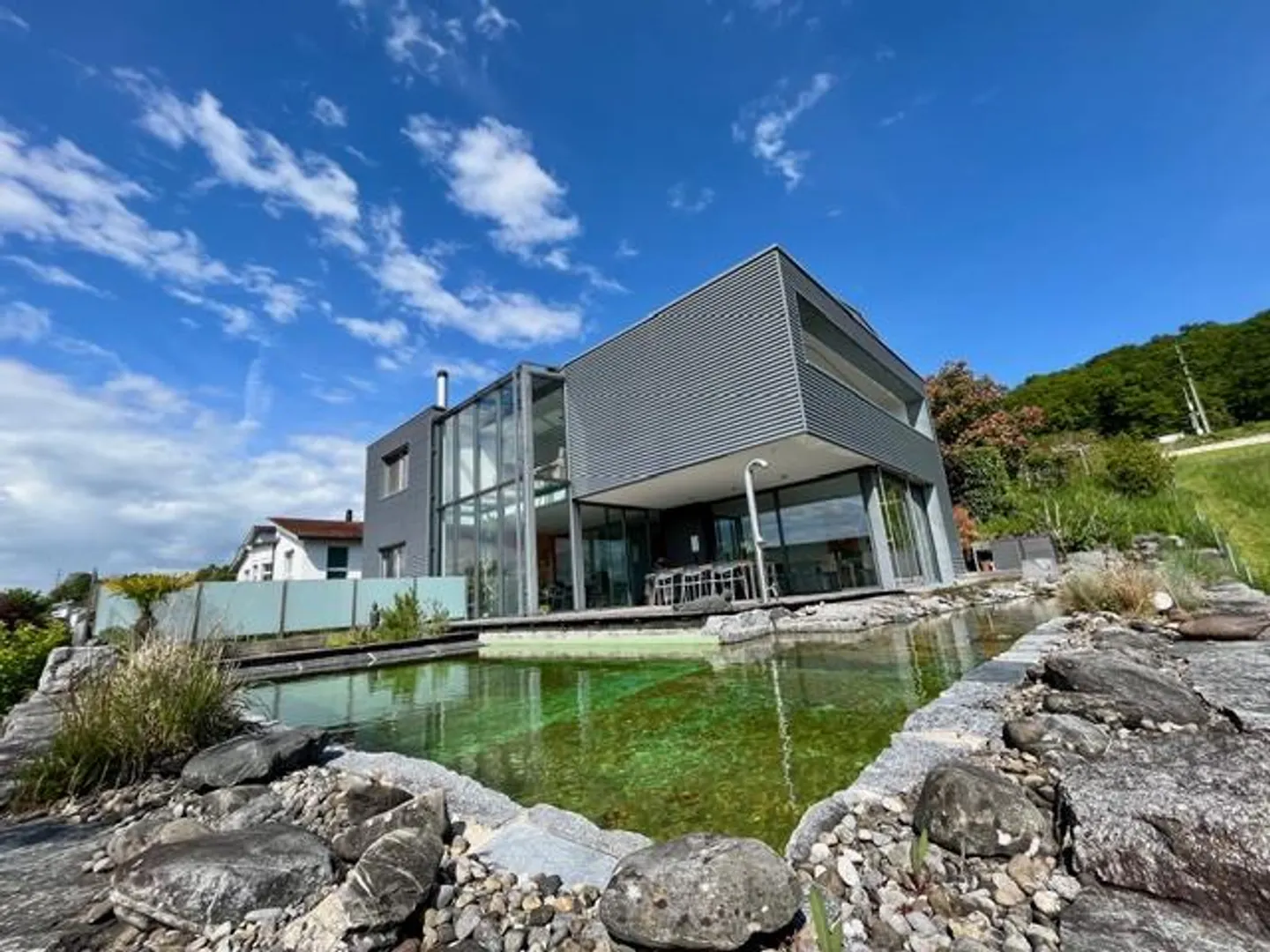 Einfamilienhaus mit Naturpool - Foto 1 von 17