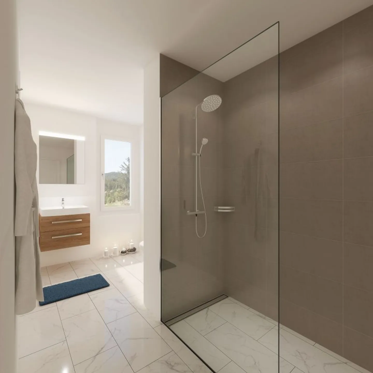 NOUVEAU : Maison semi-détachée moderne avec vue, Maisons A-D - Photo 7 sur 13