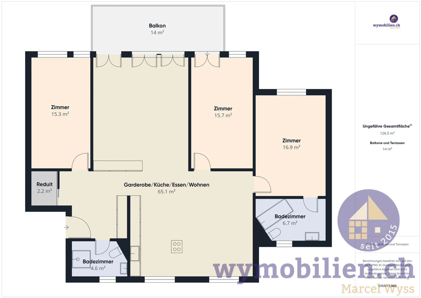 À vendre, appartement en copropriété, 3422 Kirchberg BE, Ref. Kirchberg4.5 - Photo 12 sur 13