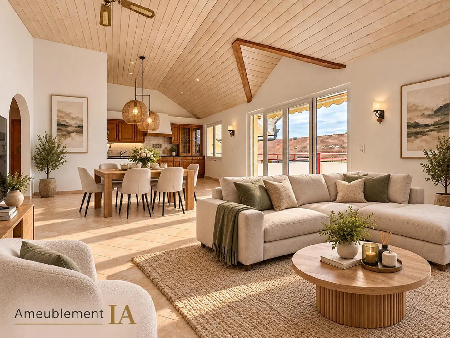 Large 3.5 room penthouse | Terrace | Yverdon - Photo 2 of 13